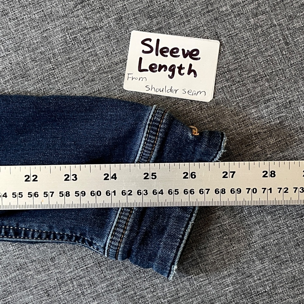 Diesel Elshar JoggJeans Stretch Denim Jean Jacket - Men's Size M - Blue - Picture 10 of 12